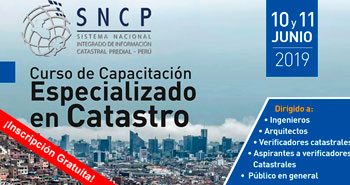 COFOPRI: Curso Gratuito de Capacitación Especializado en Catastro