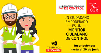 CONTRALORIA requiere VOLUNTARIOS para formar parte del equipo de Monitores Ciudadanos de Control 2021