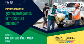 (Charla Virtual Gratuita) SENASA: ¿Cómo protegemos la fruticultura nacional?