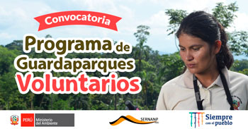 Sernanp lanza Programa de Guardaparques Voluntarios de las Áreas Naturales Protegidas 2022