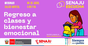 (Webinar Gratuito) SENAJU: Regreso a clases y bienestar emocional