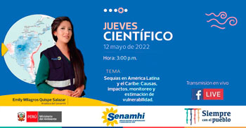 Evento virtual gratuito acerca de las sequías en América Latina y el Caribe