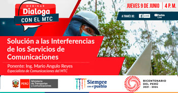 (Webinar Gratuito) MTC: Solución a las interferencias de los servicios de comunicaciones