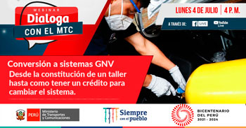 (Webinar Gratuito) MTC: Conversión a sistemas GNV desde la constitución de un taller hasta como tener un crédito