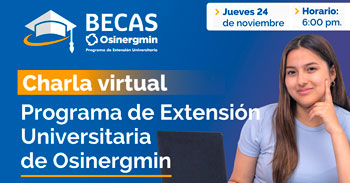 (Charla Virtual Gratuita) OSINERGMIN: Programa de extensión universitaria