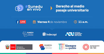 SUNEDU te invita a conocer todo sobre el derecho al medio pasaje universitario