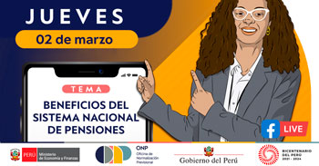 (Evento Virtual Gratuito) ONP: Beneficios del sistema nacional de pensiones