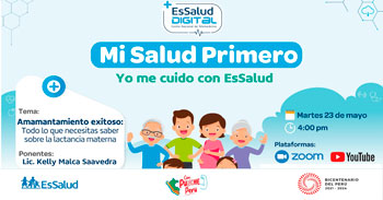 EsSalud Digital "Amamantamiento exitoso:  Todo lo que necesitas saber sobre la lactancia materna"