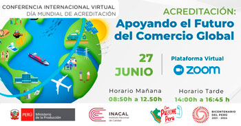 Conferencia internacional virtual por el Día Mundial "Acreditación: apoyando el futuro del comercio mundial"