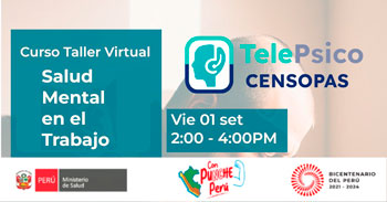 Curso taller virtual: “La Salud Mental en el Entorno Laboral policial" del INS 