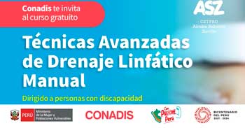 Curso Presencial "Técnicas Avanzadas de Drenaje Linfático Manual" del MIMP