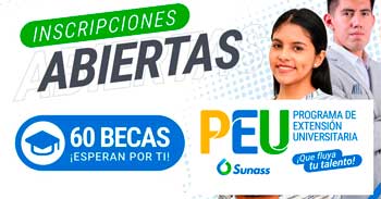 SUNASS PEU 2024 - Programa de Extensión Universitaria de la SUNASS (Convocatoria 2023)