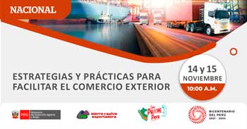 Capacitación online gratis "Estrategias y Prácticas para Facilitar el Comercio Exterior" 