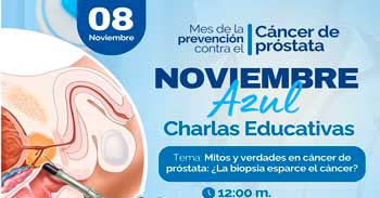 Charla Educativa online "Mitos y verdades en cáncer de próstata: ¿La biopsia esparce el cáncer?" del INEN