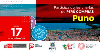 Charlas presenciales de PERÚ COMPRAS - Puno