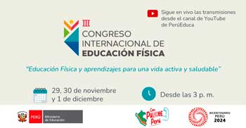 Congreso Internacional de la Educación Física organizado por el Minedu