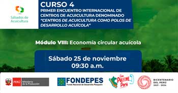 Encuentro internacional de Centros de Acuicultura Centros de Acuicultura como polos de desarrollo acuícola