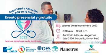 Evento Presencial gratis “Seguridad y Atención Centrada en las Personas: Menos palabras, más acciones”