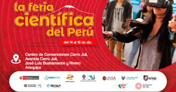 Perú con Ciencia, la feria científica del Perú del  MINEDU y CONCYTEC