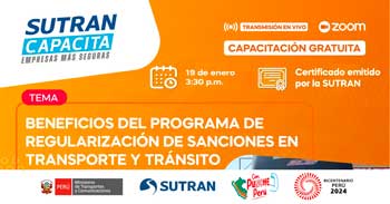 Capacitación online gratis Beneficios del programa de regularización de sanciones en transporte y tránsito