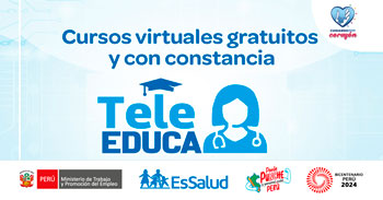 "Programa TELE EDUCA" : Cursos online gratis de ESSALUD