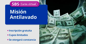 Curso gratis online sobre la "Misión Antilavado" de la SBS