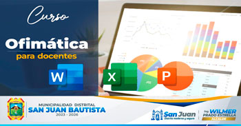 Curso online gratis "Ofimática para Docentes" de la Municipalidad Distrital de San Juan Bautista