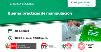  Charla presencial  "Buenas practicas de manipulación" del ITP