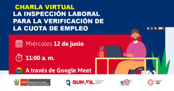 Charla online gratis "La inspección laboral para la verificación de la cuota de empleo" 