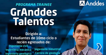 Programa Trainee: GrAnddes Talentos | Convocatoria 2024 de Anddes Perú