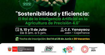 Seminario presencial Sostenibilidad y Eficiencia: El Rol de la Inteligencia Artificial en la Agricultura de Precisión