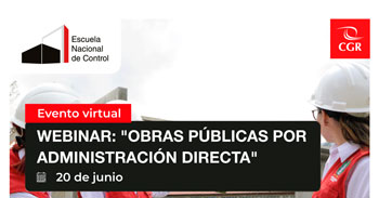 Webinar online "Obras Públicas por Administración Directa" de la ENC