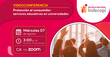 Conferencia online gratis "Protección al consumidor: servicios educativos en universidades" 