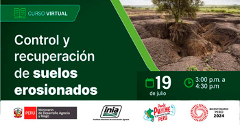 Curso online "Control y recuperación de suelos erosionados" del INIA