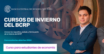 Curso para estudiantes de economía del BCRP - Convocatoria 2024