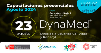 Capacitacion presencial en "Base de datos Dynamed" del CONCYTEC