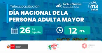 Capacitación online "Día nacional de la persona adulta mayor"