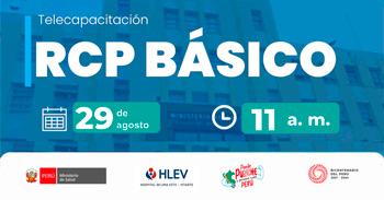 Capacitación online gratis "RCP Básico" de MINSA