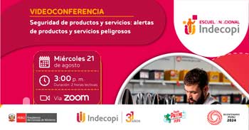 Conferencia online Seguridad de productos y servicios: alertas de productos y servicios peligrosos