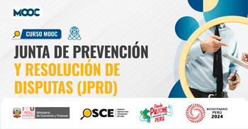 Curso online gratis MOOC "Junta de Prevención y Resolución de Disputas" del OSCE