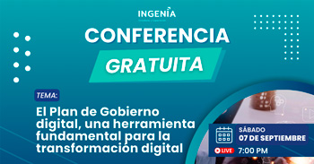 Conferencia online gratis El Plan de Gobierno digital, una herramienta fundamental para la transformación digital