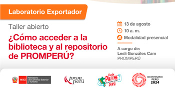 Taller presencial "¿Cómo acceder a la biblioteca y al repositorio de PROMPERU?" de PROMPERU