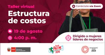 Taller  online "Estructura de costos" del PRODUCE