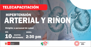 Capacitación online gratis "Hipertensión Arterial y Riñon" del  MINSA