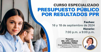 Curso online gratis "Presupuesto Público por Resultados (PPR)" de CIETSI Perú