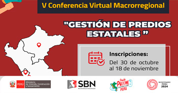 Capacitación online "Gestión de Predios Estatales" de la SBN