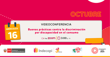 Conferencia online gratis "Buenas prácticas contra la discriminación por discapacidad en el consumo" 