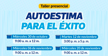 Taller presencial "Autoestima para el éxito" de la Municipalidad de Lima