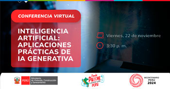 Conferencia virtual "Inteligencia Artificial: Aplicaciones Prácticas de IA Generativa" 