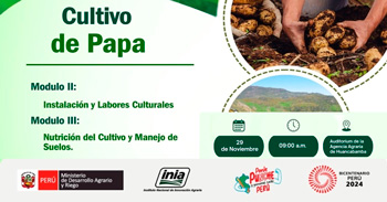 Curso presencial "Cultivo de papa"  del INIA